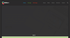 Desktop Screenshot of deltatre.com