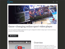 Tablet Screenshot of diva.deltatre.com